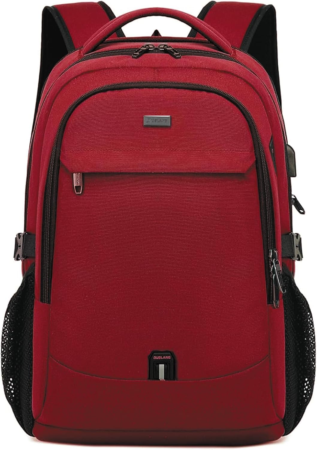 Wasserabweisender Reise-Laptop-Rucksack mit USB-Anschluss & organisierter Aufbewahrung | Karnz