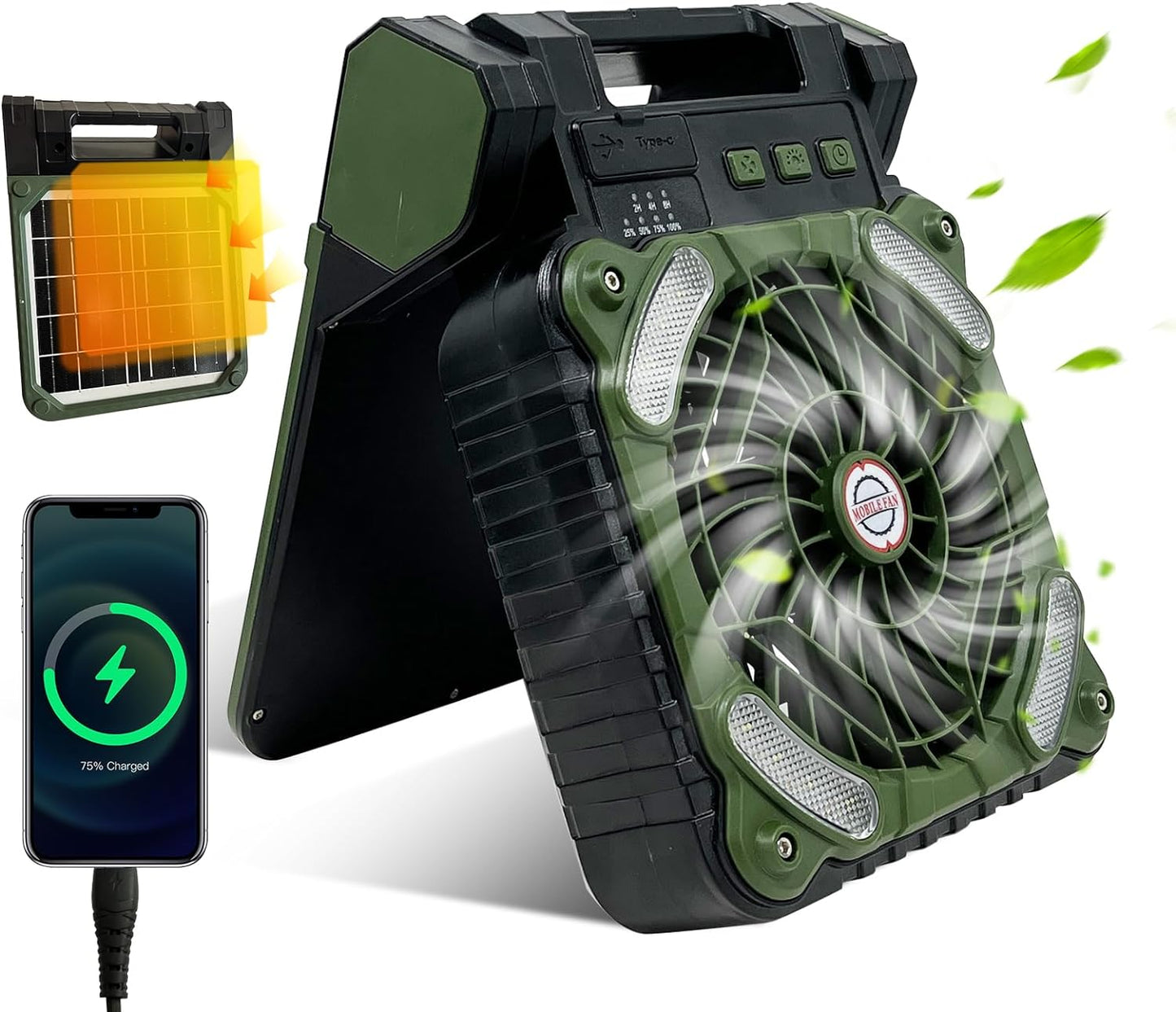 SolarWhirl™ Camp Cool Companion | Karnz