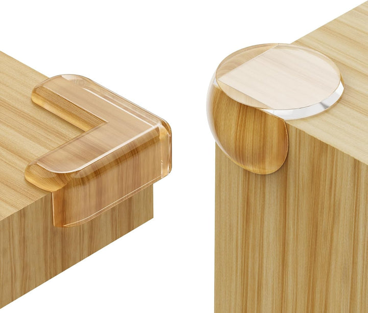 Karnz |Eckschutz für Kinder, 16er Pack vorgeklebt Tisch-Eckschutz für Babys