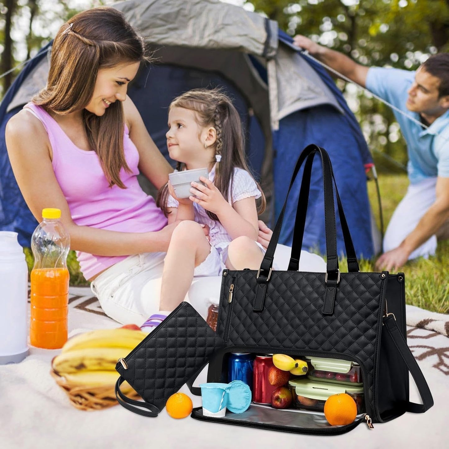 2-in-1 Isolierter Lunch- & Laptop-Tragetasche für Arbeit & Reisen | Karnz