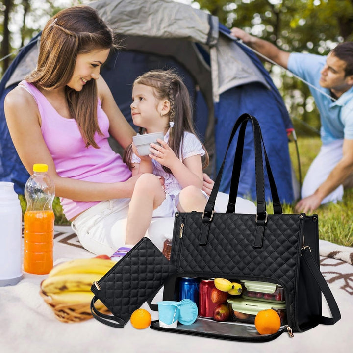 2-in-1 Isolierter Lunch- & Laptop-Tragetasche für Arbeit & Reisen | Karnz