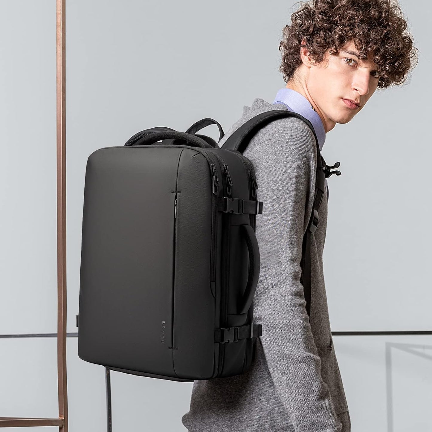 Erweiterbarer 26–45L wasserdichter Reisen-Rucksack mit Laptop-Fach & Duffle-Trage | Karnz
