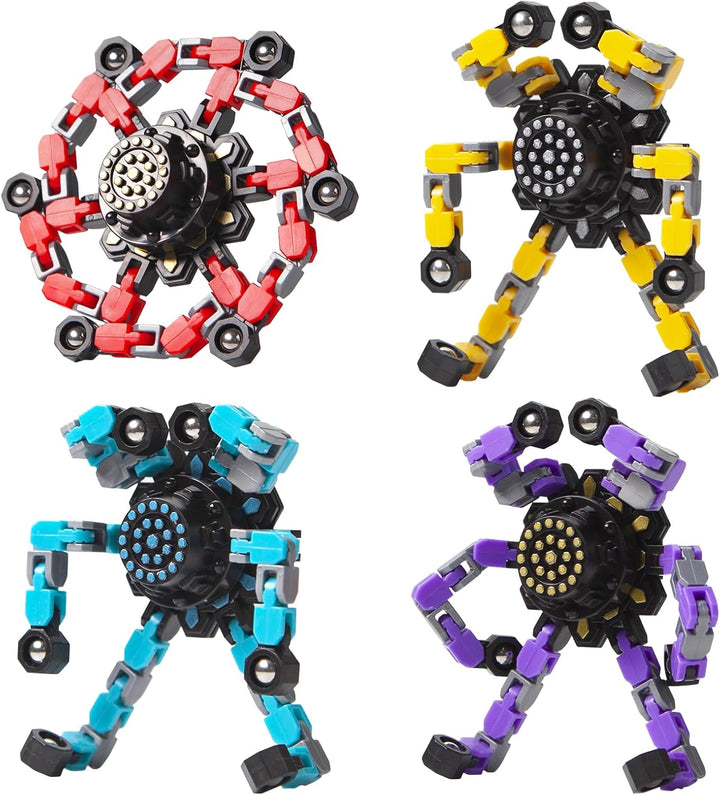 Karnz | Transformierbarer Fidget Spinner 4 Stk