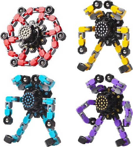 Karnz | Transformierbarer Fidget Spinner 4 Stk