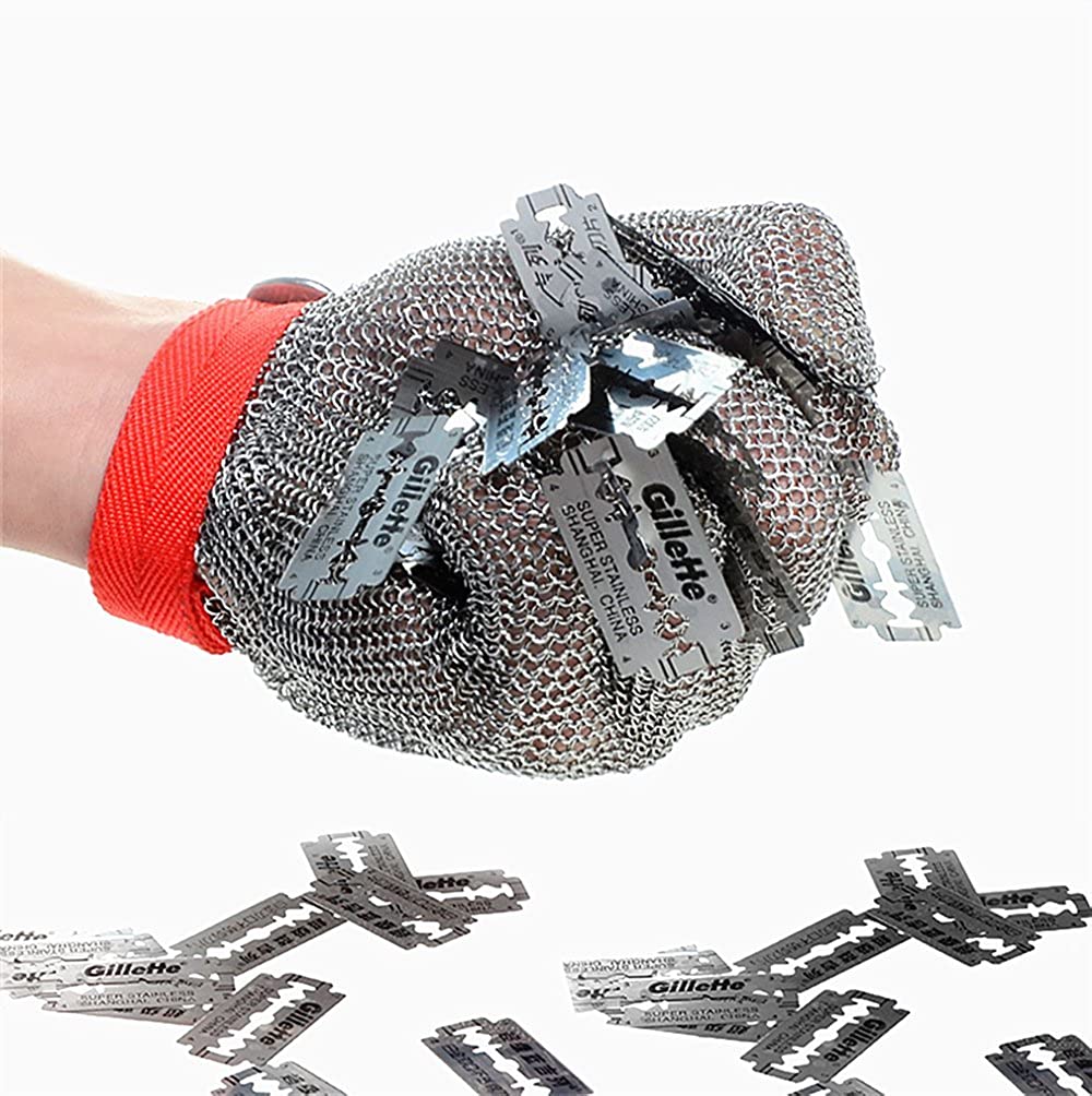 Edelstahl-Handschuh schnittfester Handschuh