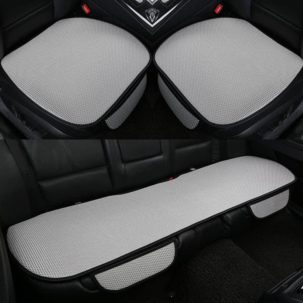 BreezeComfort Autositzbezug Set – Atmungsaktive Eis-Seitenautositzauflage mit Massageeffekt | Karnz