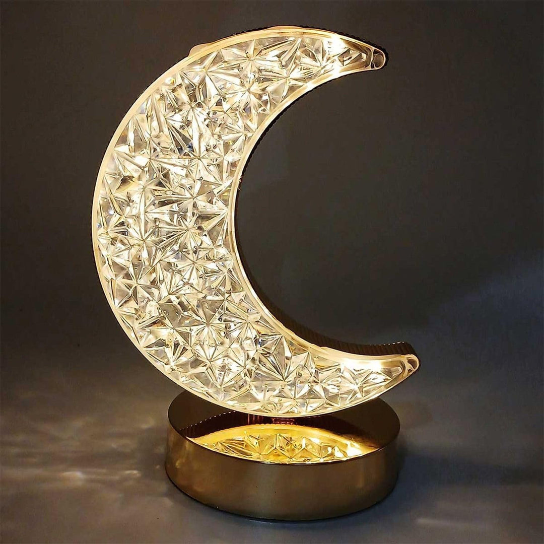 Halbmond Kristall Lampe | Karnz