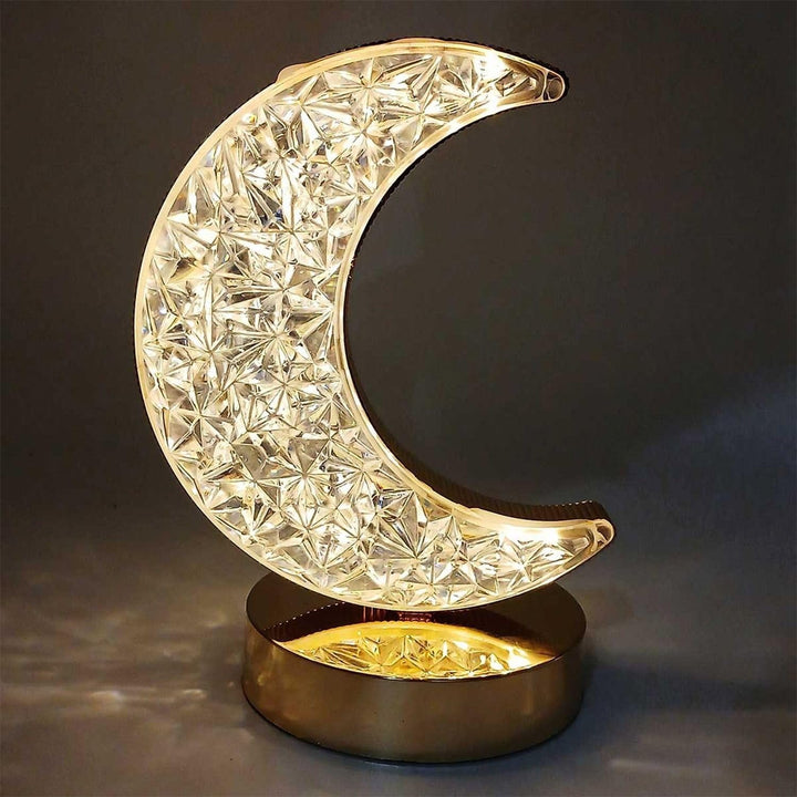 Halbmond Kristall Lampe | Karnz
