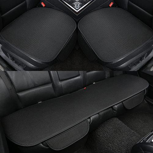 BreezeComfort Autositzbezug Set – Atmungsaktive Eis-Seitenautositzauflage mit Massageeffekt | Karnz
