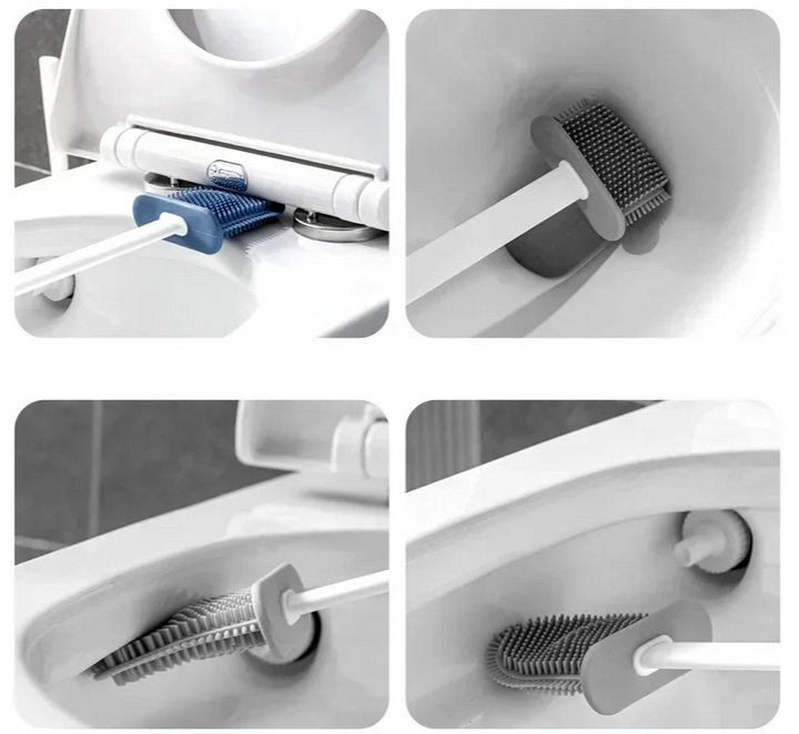 FlexiClean Silikon WC-BürstenSet Karnz