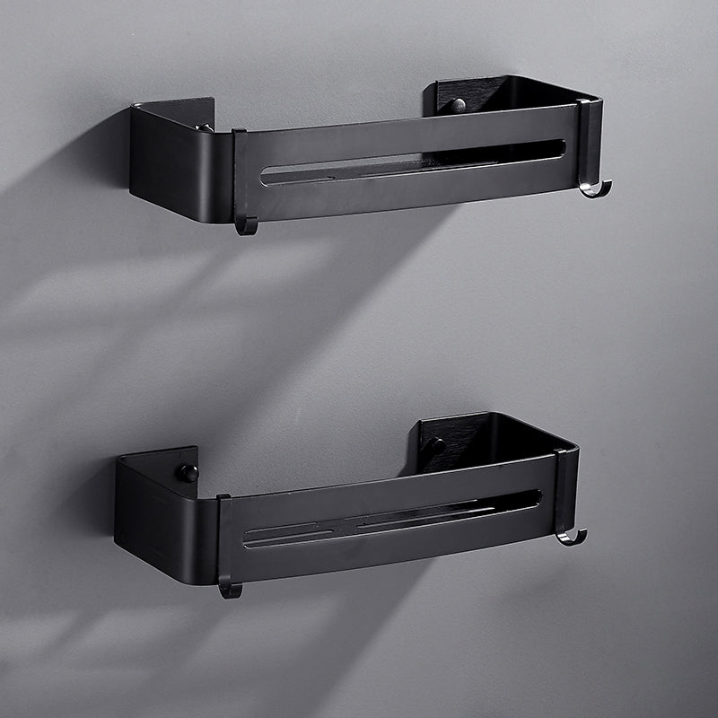Matt Schwarz Modernes Badezimmerzubehör-Set, Set von 3, Badezimmerregal