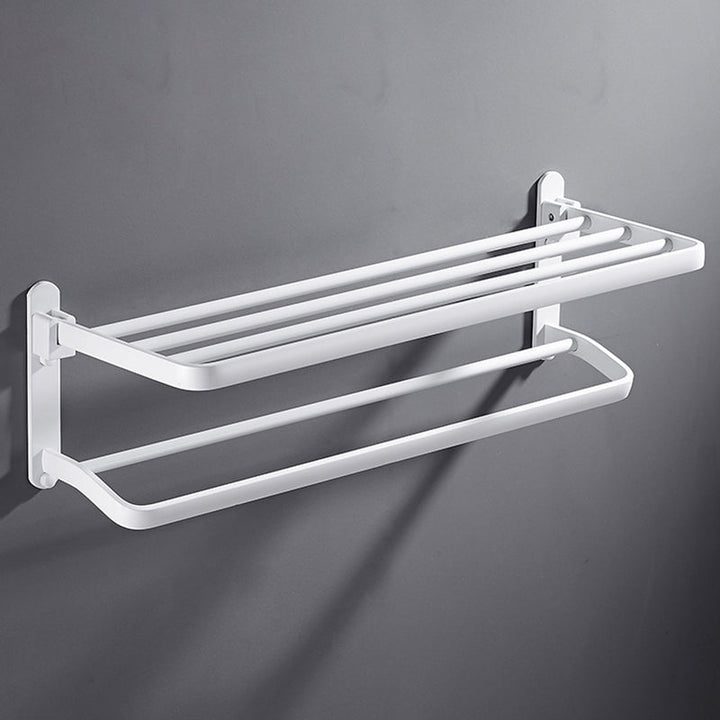 Weißes Badezimmer-Accessoires-Set, modernes Badezimmer-Accessoires-Set, Handtuchhalter