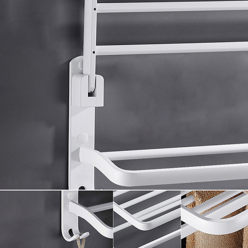 Weißes Badezimmer-Accessoires-Set, modernes Badezimmer-Accessoires-Set, Handtuchhalter