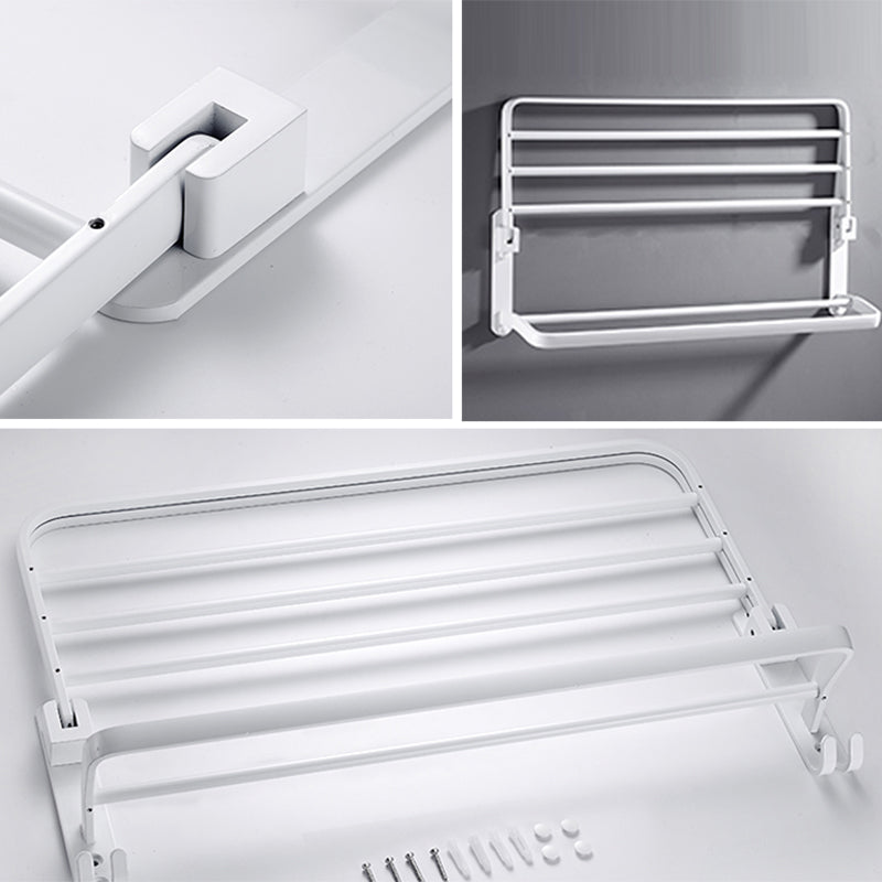 Weißes Badezimmer-Accessoires-Set, modernes Badezimmer-Accessoires-Set, Handtuchhalter