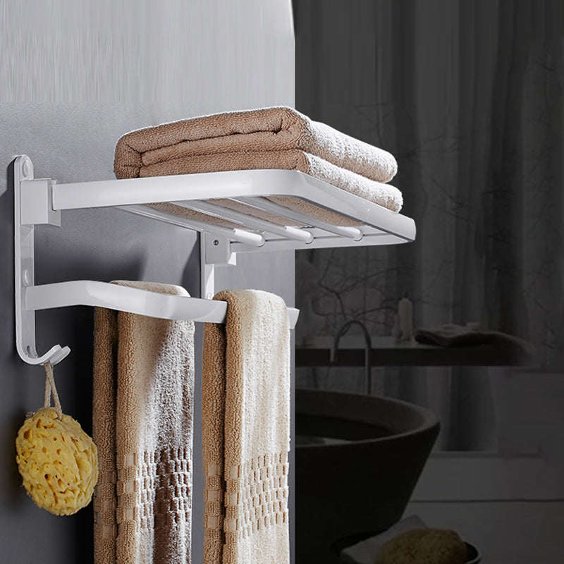 Weißes Badezimmer-Accessoires-Set, modernes Badezimmer-Accessoires-Set, Handtuchhalter