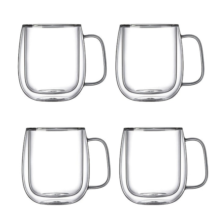 ThermoSip Doppelt Wandbecher – Borosilikatglas, hitzebeständig & elegant | Karnz