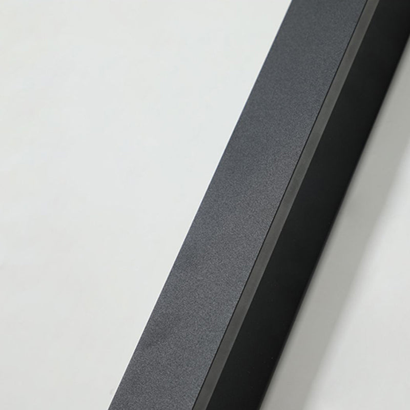 Zenith - Tight LED Wandleuchten Schwarzes Metall für Innen und Außen, modernes Design für Garten und Flur | Karnz