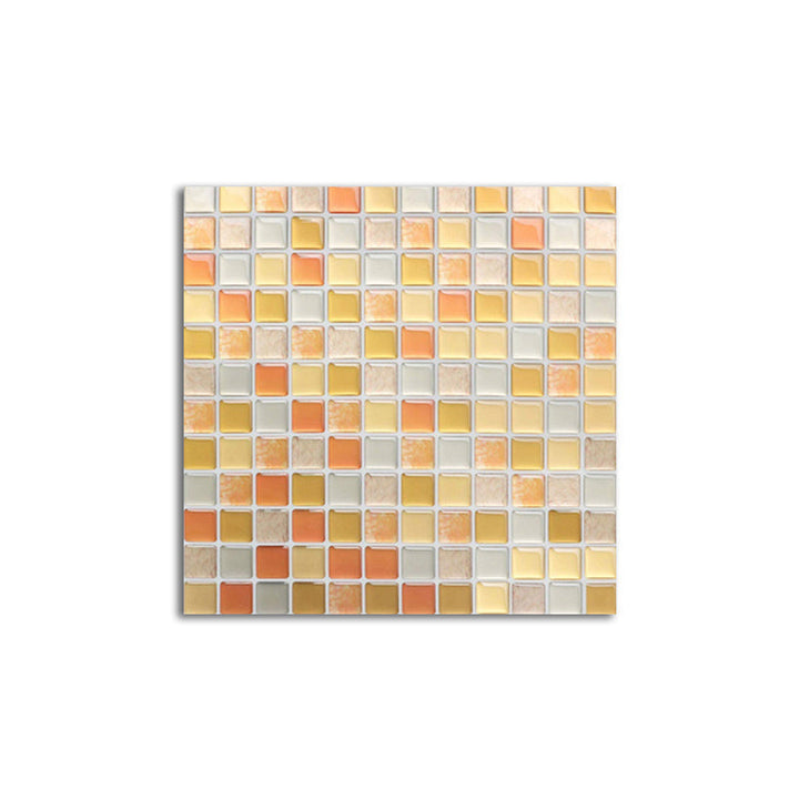 Buntes Mosaik Peel & Stick Fliesen Wasserdicht für Rückwand