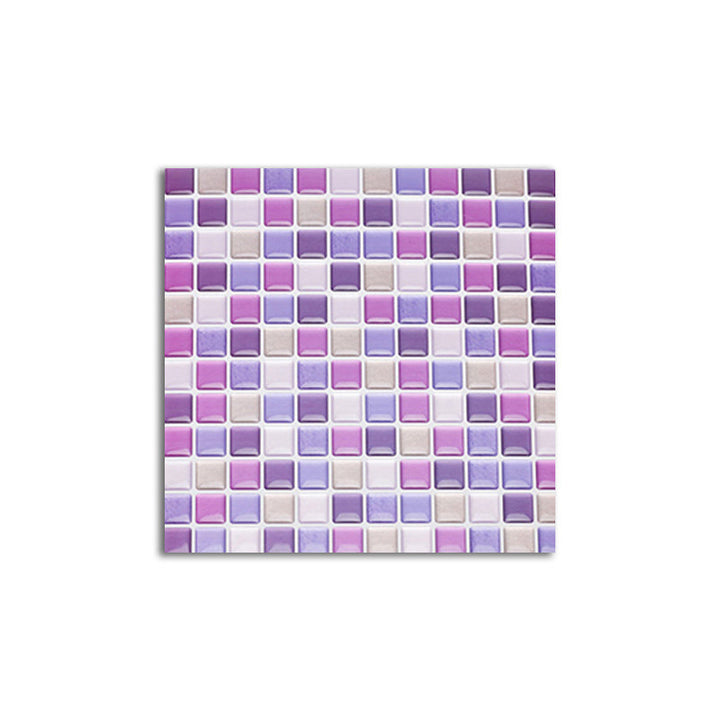 Buntes Mosaik Peel & Stick Fliesen Wasserdicht für Rückwand