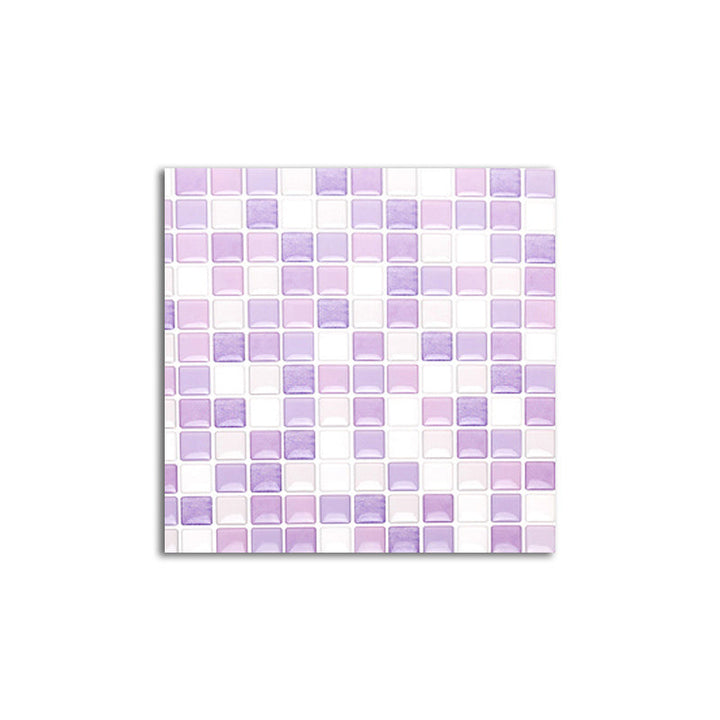 Buntes Mosaik Peel & Stick Fliesen Wasserdicht für Rückwand