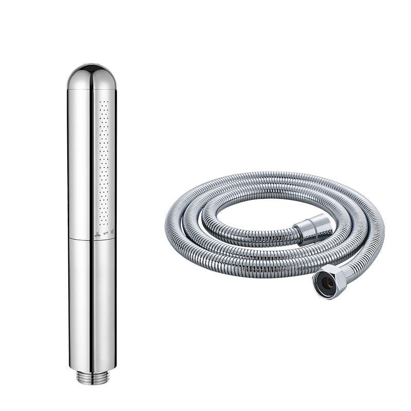 Einfacher Handheld Duschkopf Quadrat 304 Edelstahl Duschkopf