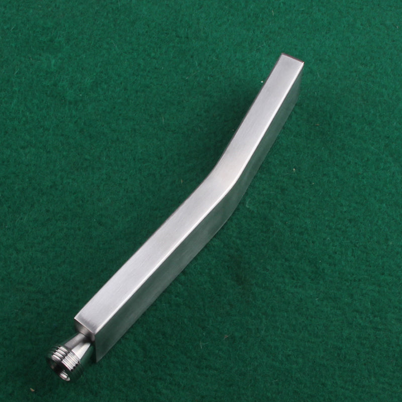 Einfaches Rechteck Duschkopf 304 Edelstahl Handbrause