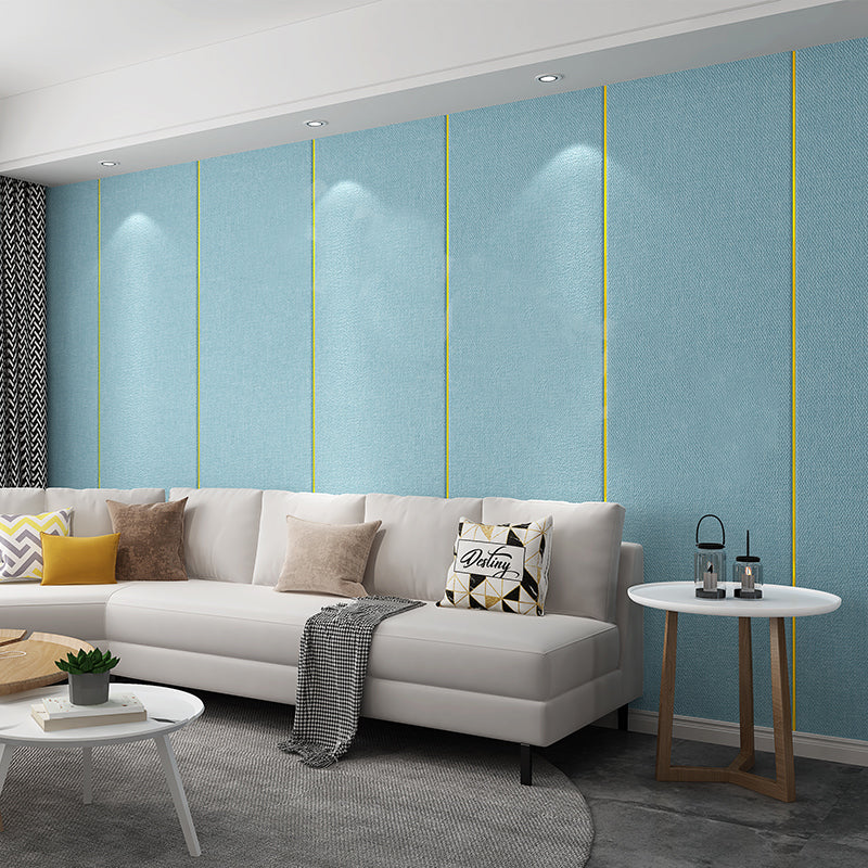 Moderne Wandinnengestaltung Texturierte Wandverkleidung Wasserfeste Paneele