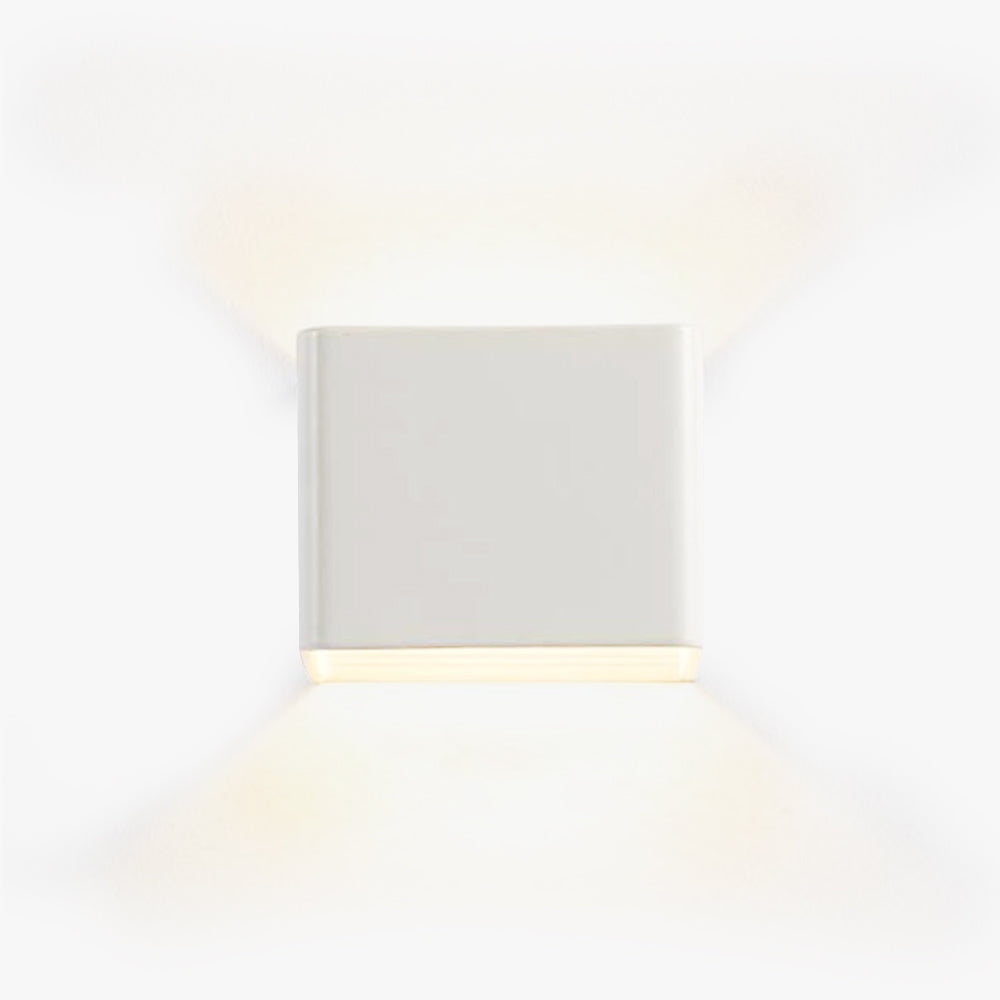 Moderne Vierkant Wandlampe Innen - Wandleuchte für Wohnräume | Karnz
