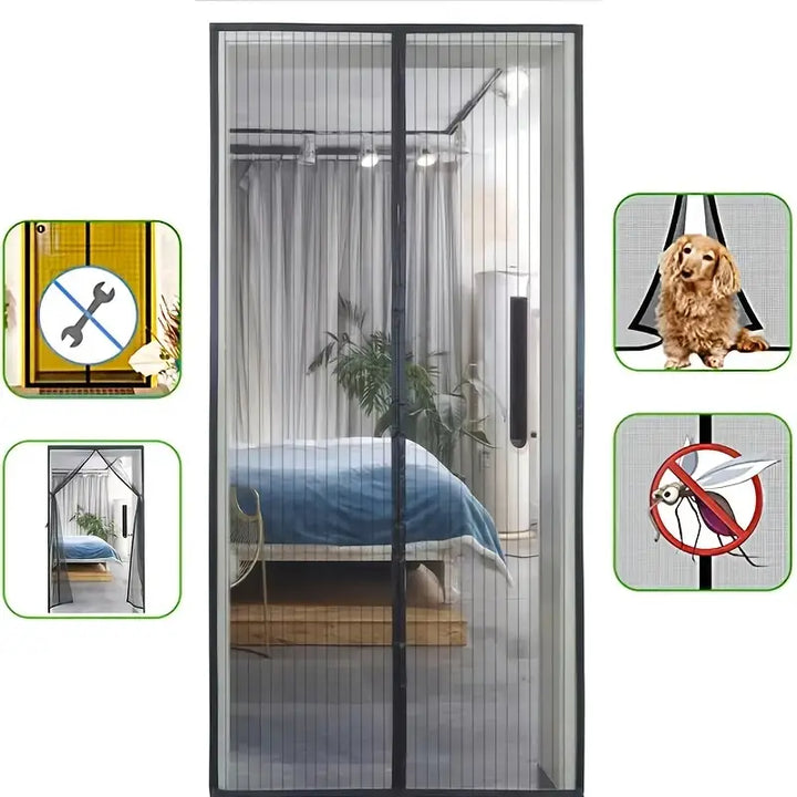 Karnz | BugGuard | Magnetische Fliegengittertür