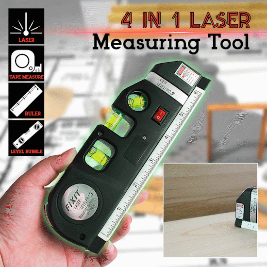 TrueAlign Laser Level — Ziehe perfekte Linien im Handumdrehen und fühle dich wie ein Profi ohne Stress | Karnz