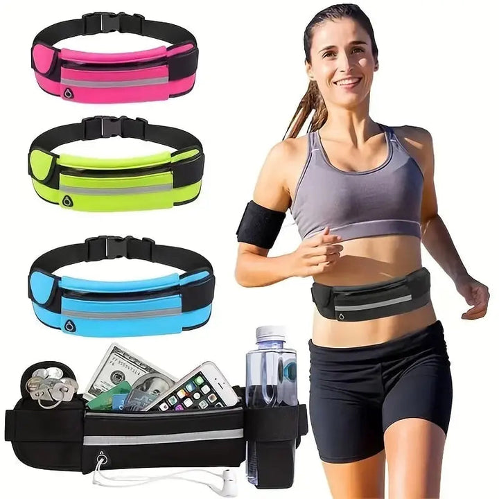 Sportliche Lauf- und Gürteltasche – Leicht, sicher, praktisch