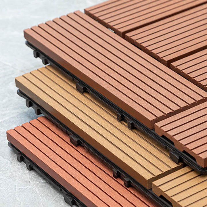 Klassische Holzfliesen für Garten patio Fußbodenbeläge zum Verlegen