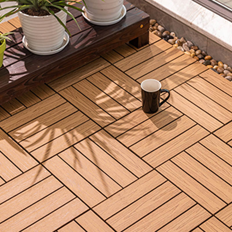Klassische Holzfliesen für Garten patio Fußbodenbeläge zum Verlegen