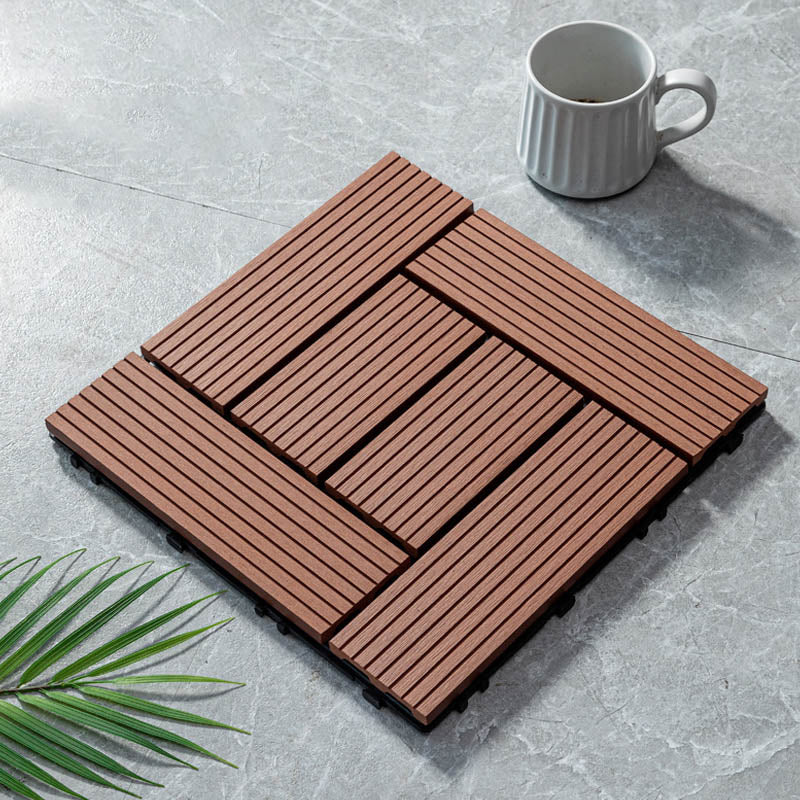 Klassische Holzfliesen für Garten patio Fußbodenbeläge zum Verlegen