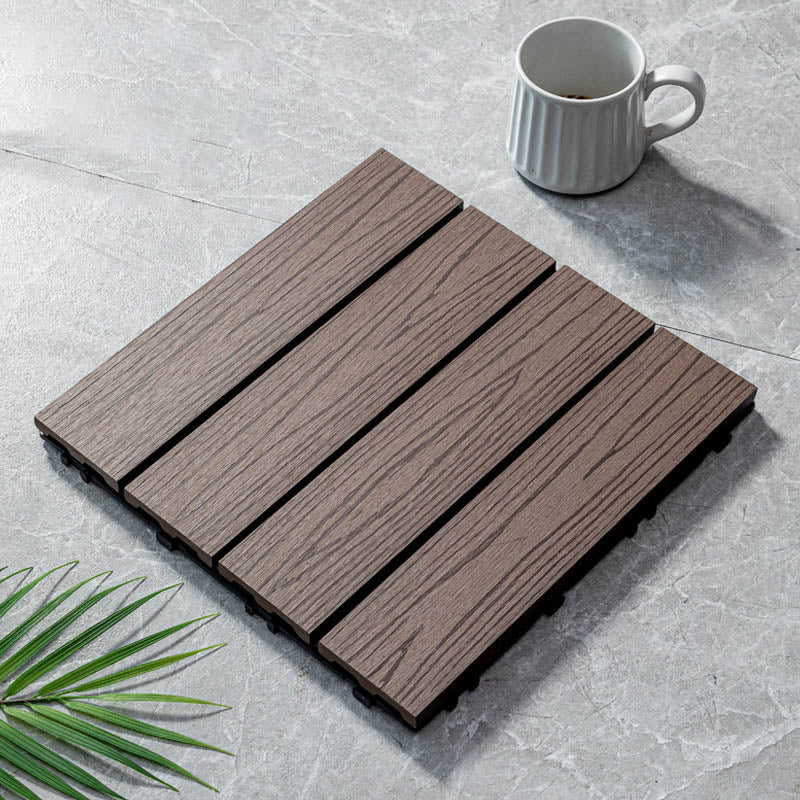 Klassische Holzfliesen für Garten patio Fußbodenbeläge zum Verlegen