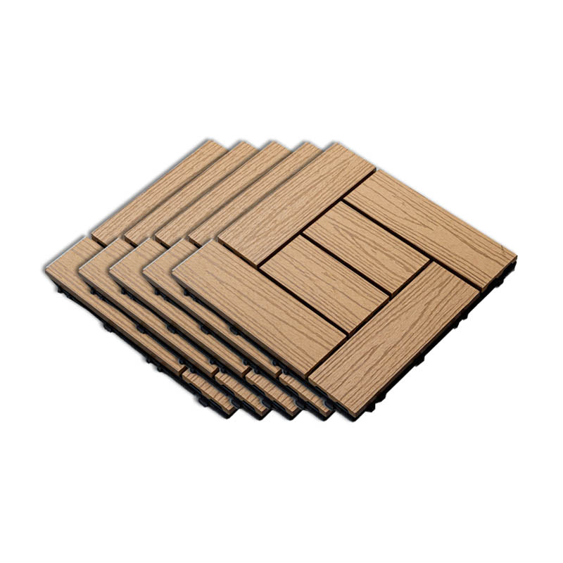 Klassische Holzfliesen für Garten patio Fußbodenbeläge zum Verlegen