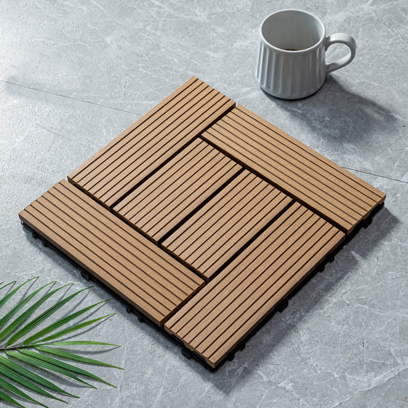 Klassische Holzfliesen für Garten patio Fußbodenbeläge zum Verlegen