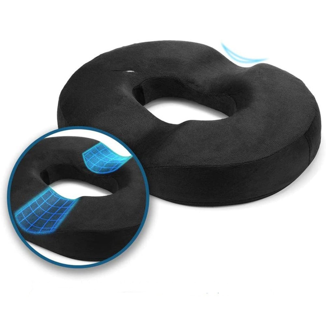Orthopädisches Donut-Sitzkissen aus Memory-Schaum