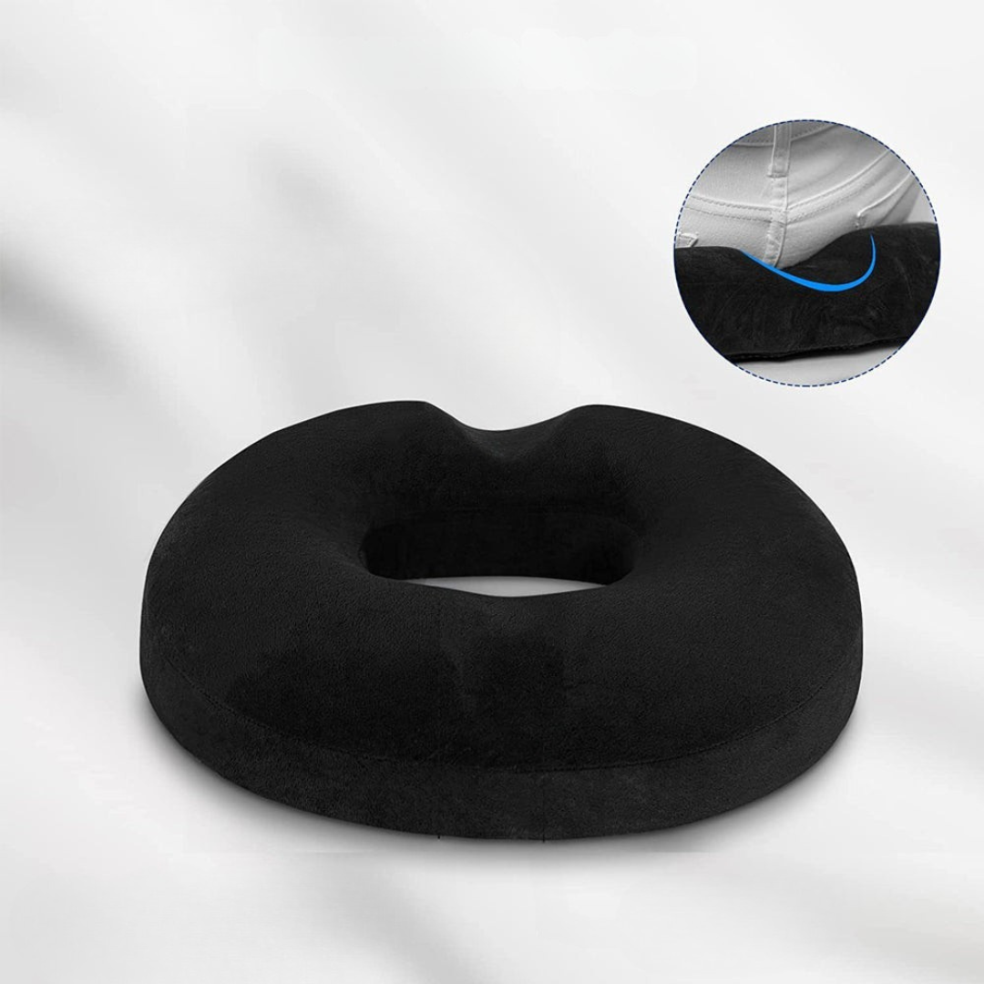 Orthopädisches Donut-Sitzkissen aus Memory-Schaum