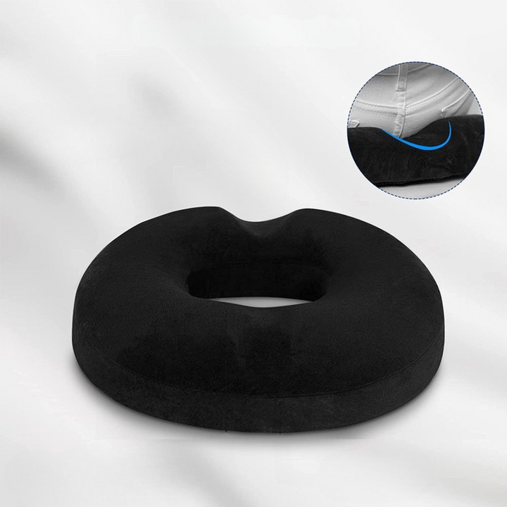 Orthopädisches Donut-Sitzkissen aus Memory-Schaum