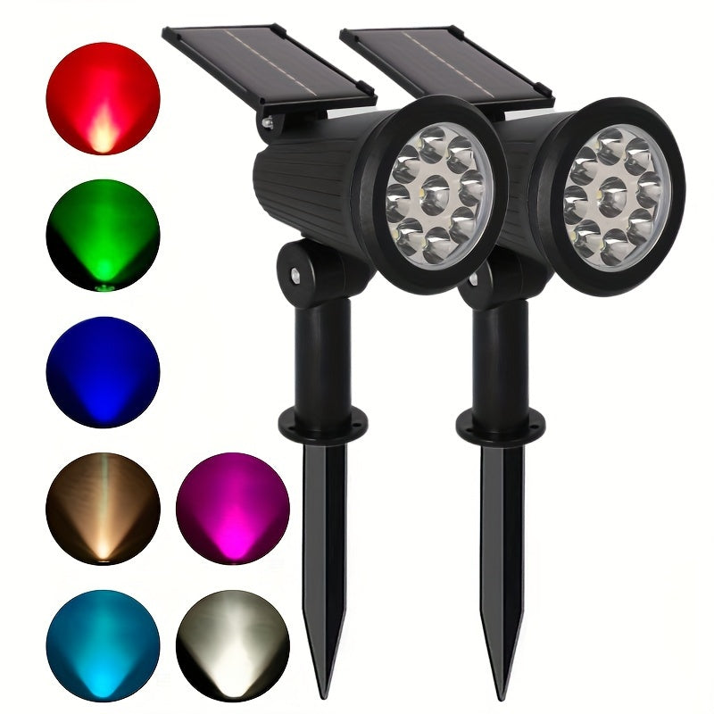 SolarLuxe Spotlight - Nachhaltige 9LED Gartenbeleuchtung | Karnz