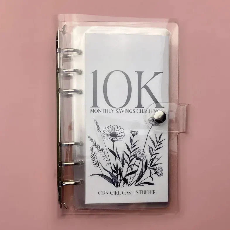 12-Monat Umschläge Geldspar-Challenge Binder | Karnz