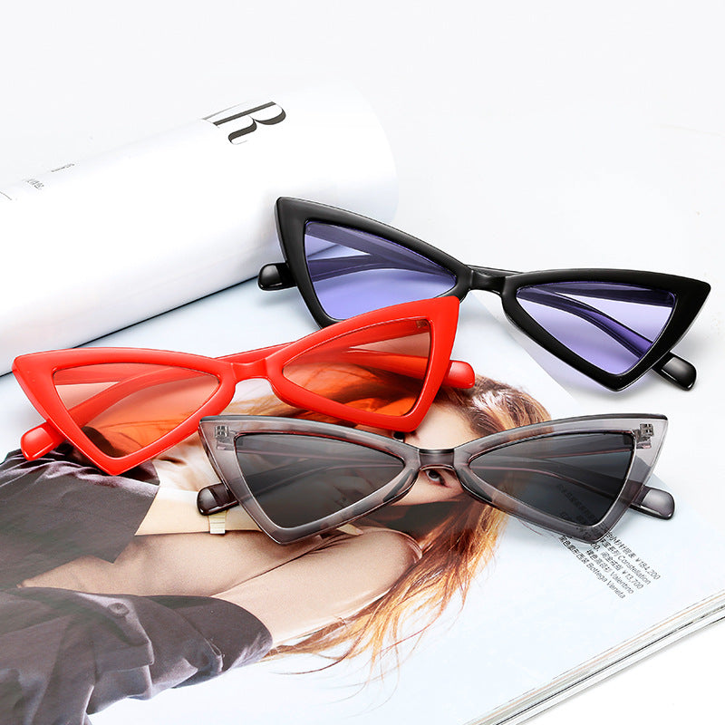 Damen Cat-Eye Sonnenbrille mit ultra leichtem Rahmen und polarisierenden Gläsern Karnz