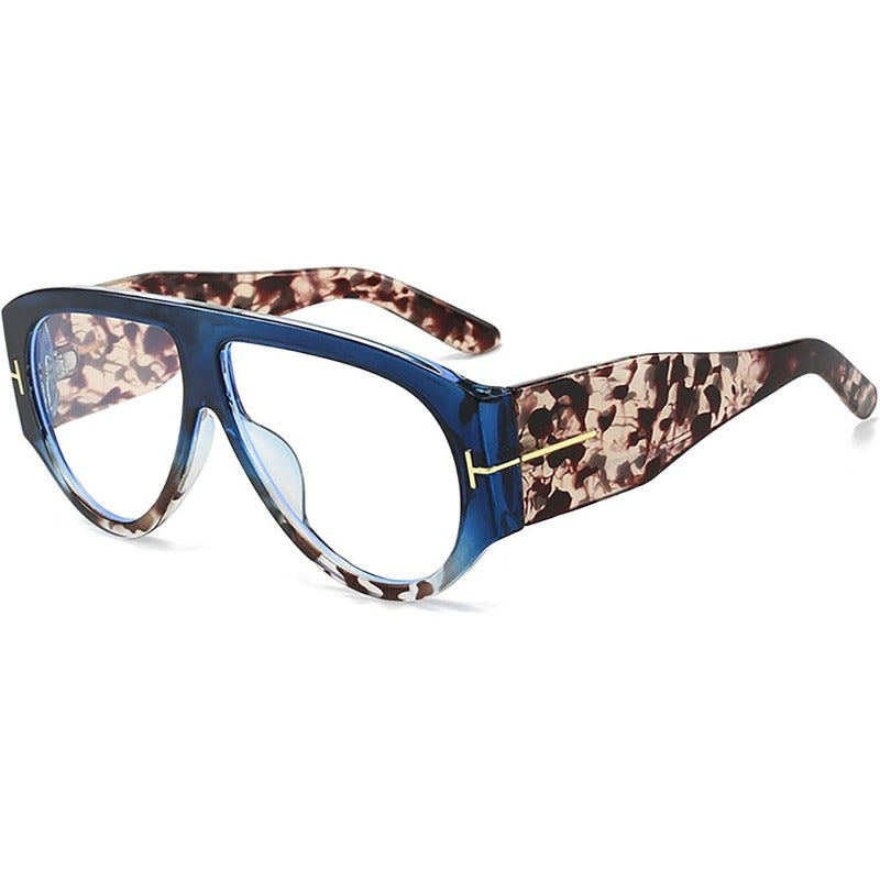Oversized UV400 Flieger-Sonnenbrille Karnz