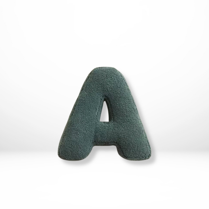 Karnz | Samt Alphabet Dekokissen Mit Buchstaben A Bis Z
