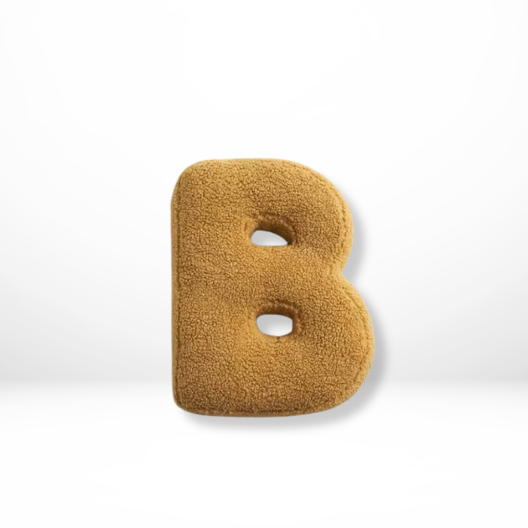 Karnz | Samt Alphabet Dekokissen Mit Buchstaben A Bis Z