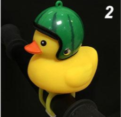Kleine gelbe Entenfahrradklingel Karnz