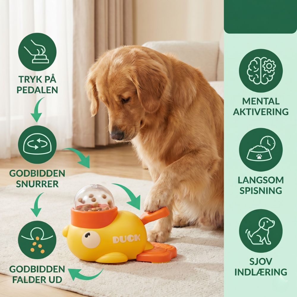 FeediDuck Slow Feeder für Hunde und Katzen | Karnz
