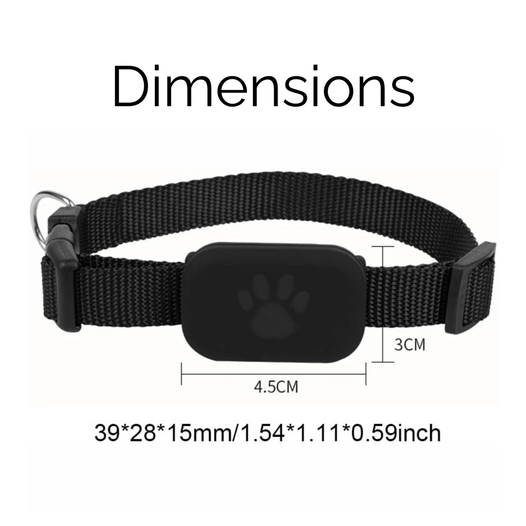 AnimalTracker Mini – Intelligenter Bluetooth-Halsband-Tracker für Hunde und Katzen