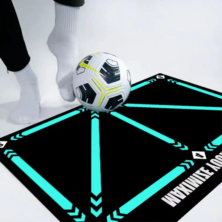 Sandsberg | Fußball-Trainingsmatte | Profi-Übungen mit Videoprogramm | Grün